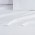 thumbnail image 3 of Aston & Arden Sateen 4-Piece Sheet Set (Full Bed Size), Luxury 600 Thread Count, Silky Sateen Cotton, Pristine White with Fine Baratta Embroidered 3-Stripe Hem, Dove White, 3 of 7