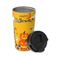 thumbnail image 2 of Fotbe Happy Halloween1 Printed Insulated Travel Coffee Mug Spill Proof Leak Proof Stainless Steel Coffee Tumbler Reusable Coffee Cups with Lids Thermos, 2 of 8