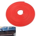 thumbnail image 1 of 5M Car Door Edge Protection Strip, U-Shaped Anti-Collision & Scratch-Resistant Decorative Seal Strip Made of PVC + Sheet Metal, Available in Black, Red, Blue Colors for Vehicle Body Protection and, 1 of 6