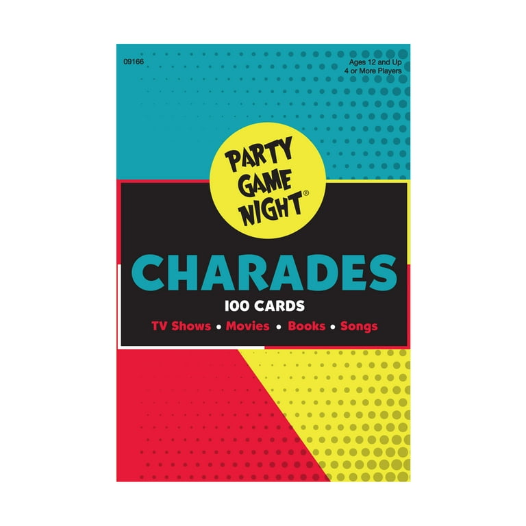 Song Charade Cards the Fun Family Party Game of Acting Out 