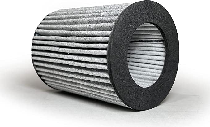Nispira 2-in-1 AM-1A HEPA with Activated Carbon Filter Replacement For The Three Musketeers III M Mini Portable Air Purifier for Car Desktop, 4 Pack
