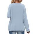 thumbnail image 3 of Fantaslook Textured Womens Sweatshirts Oversized Pullover Long Sleeve Tops Crew Neck Casual Shirts Basic Outfits, 3 of 9