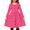 Rose Red, variant on Oudiya Girls Button Down Dresses Midi Long Sleeve A-line Casual Dress with Pockets, 4-14Y