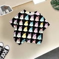 thumbnail image 5 of KPOPLK Kids Halloween Shirt Girls Halloween Pumpkin Shirt Cute Ghost Tshirts Fall Pumpkin T-Shirt Spooky Season Tee,Size 12-13 Years, 5 of 6