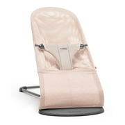 BabyBjorn Bouncer Bliss ، إطار رمادي داكن ، قميص ثلاثي الأبعاد ، رمادي فاتح