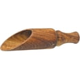 thumbnail image 2 of Zoie + Chloe All-Natural Acacia Wood Scoop Spoon - Tea Salt Coffee Flour Nuts & More, 2 of 7