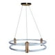 thumbnail image 1 of Lámpara de Techo Colgante LED 3 Niveles Brillo Cosmos Halo, candil decorativo de cristal para hoteles, restaurantes y eventos, iluminación hogar elegante, 1 of 6
