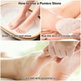 thumbnail image 7 of 4PCS Natural Pumice Stone, Fulanzaren Lava Pedicure Tools Hard Skin Callus Remover for Feet and Hands - Foot File Exfoliation to Remove Dead Skin, and Callusess, 7 of 7