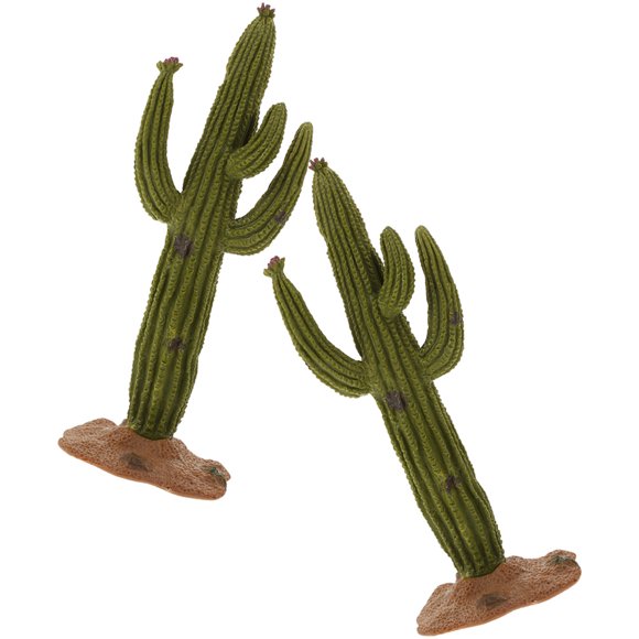 Houderco 2Ud Adornos Simulados De Cactus Para En Dormitorio Y Ambientes Variados