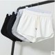 thumbnail image 2 of Pantalones deportivos de talla grande para mujer, versión coreana, para yoga, correr, cintura alta, holgados, de pierna ancha, informales, para verano, 2 of 6
