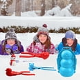 thumbnail image 3 of Snowball Maker Clip Maker Outil de Moule de Sable de Neige en Forme d'Animal Hiver Neige Jouets Kit, 3 of 8
