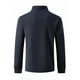 thumbnail image 4 of Blusa y camisa de manga larga con cuello alto para hombre, color liso, con cremallera, deportiva, de manga larga y cuello alto., 4 of 8
