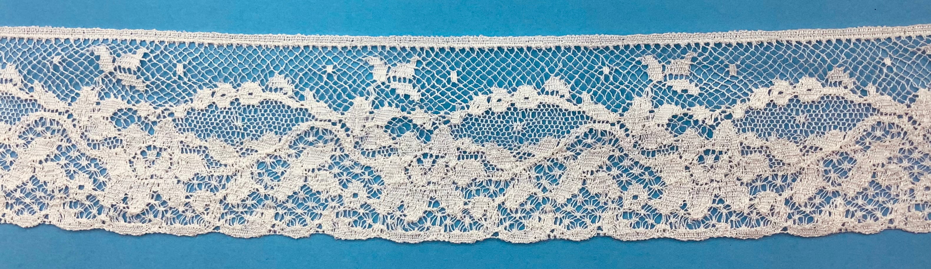 Natural Vintage 2" 100% Cotton Lever Lace