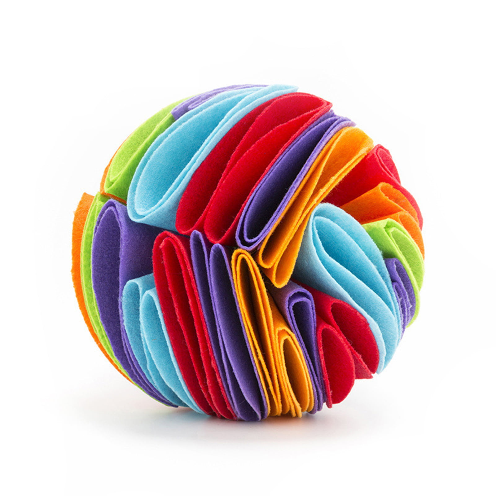 FABRIC SNUFFLE BALL PET TREAT PUZZLE TOY : Petface by LeisureGrow
