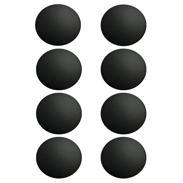 Dsseng 8 Pcs Laptop Rubber Feet(0.7 inch Diameter) Non-Slip Replacement Bottom Feet for MacBook Case (MacBook Pro/MacBook Air Shell Cover)