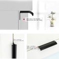 thumbnail image 4 of JOOJA 10 Pack Modern Style Finger Edge Pull Furniture DrawerHandles Hidden Cabinet Kitchen Drawer Handles Knobs, 300mm, 4 of 4