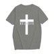 thumbnail image 5 of Playeras Negras Para Hombre Algodon, Camiseta De Manga Corta Para Hombre Y Mujer, Nueva Camiseta Ancha De Estilo Antiguo Con Texto De Tendencia, Camiseta De Media Manga Pura De Verano, 5 of 5