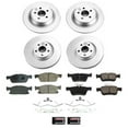 thumbnail image 2 of PowerStop Front and Rear Geomet Coated Brake Rotor and Pad Kit Fits: LINCOLN Select Models CRK8976, 2 of 5