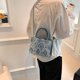 thumbnail image 2 of Bolso cuadrado pequeño de gran capacidad y sencillo para mujer, estilo veraniego, bolso de hombro sencillo y moderno para ir al trabajo, bolso cruzado sencillo, 2 of 6