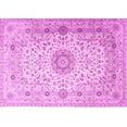 thumbnail image 1 of Ahgly Company Indoor Rectangle Medallion Pink Traditional Area Rugs, 3' x 5', 1 of 4