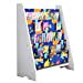 thumbnail image 3 of LANKUO Kids Book Rack Storage Bookshelf Toy Sling Book Rack White/Green/Light Blue, 3 of 5