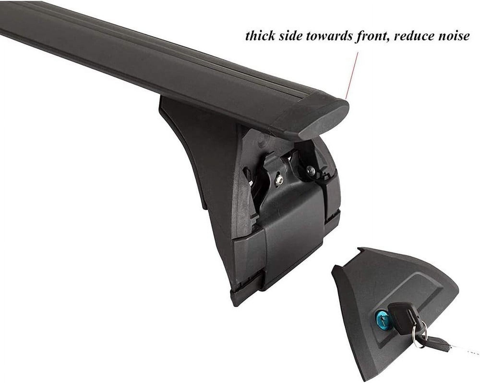 200 lbs Roof Rack Cross Bars fit for 2007-2024 Jeep Wrangler JK JL Gladiator JT