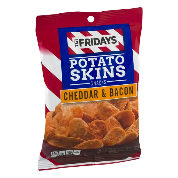 Tgi Fridays Potato Skins Snacks Cheddar And Bacon 30 Oz