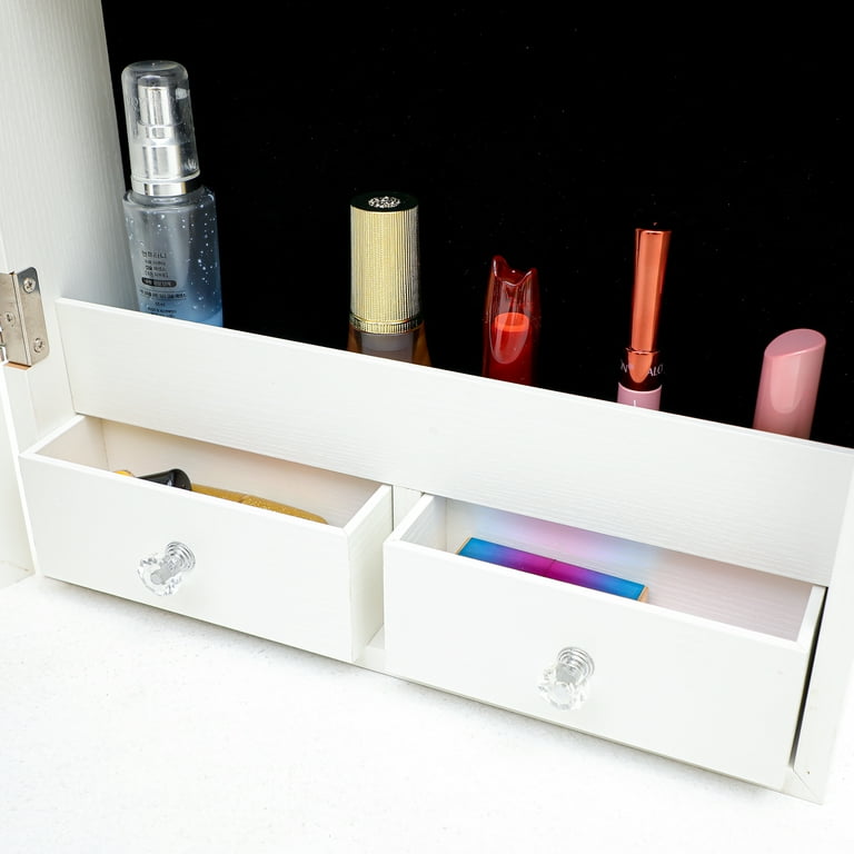 White hanging jewelry box deals