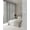 Silent, variant on Adjustable Sliding Panel Track Blinds, Vertical Blinds, Room Dividers Walls, Closet Doors, Extendable Track from 45.8" to 86" W, Trimmable Panel Curtains Up to 96" H, Mica