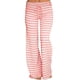 thumbnail image 3 of Pantalones de yoga Jumpingount Pierna ancha con cordón de cintura elástica estampado a rayas para mujer Rosa M, 3 of 6