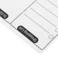 Erasable Message Board Refrigerator Schedule Whiteboard