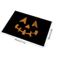 thumbnail image 3 of Cevemin Halloween Placemats Set of 76 - Heat Insulating Table Protector, 30x45cm Digital Printing Linen Mats for Dining & Coffee Table Decor, Spooky Party Supplies, 3 of 5