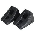 thumbnail image 2 of Hopkins MFG Wheel Chock 11930MIE FloTool; Use With 20 Inch Wheel or Smaller; Grey; Polypropylene; Set of 2, 2 of 2