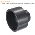 thumbnail image 4 of Uxcell Reducer Pipe Fitting SCH80 Straight Coupling, Grey 4"x2" 1, 4 of 5