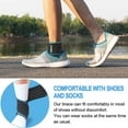 thumbnail image 7 of beister Adjustable Compression Ankle Brace (1-Pair) - Medical Grade Support for Sprains, Plantar Fasciitis & Achilles Tendonitis - Breathable Elastic Sleeve for Sports/Recovery - Men & Women, 7 of 7