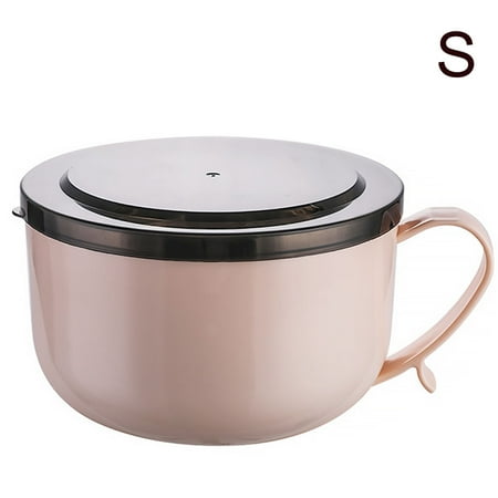 Instant Noodle Bowl Stainless Steel Lunch Box Large Capacity Fast Food Cup Storage Container With Lid S Pink Canada - Large Stainless Steel Food Storage Containers With Lids Instant Noodle Bowl Stainless Steel Lunch Box Large Capacity Fast Food Cup Storage Container With Lid S Pink Canada - Large Stainless Steel Food Storage Containers With Lids