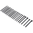 thumbnail image 3 of ANGGREK Saddle Making Tools,Leather Stamps Tool Set,20Pcs Leather Stamping Tools Various Patterns Wear Resistant Leather Punch Tools With Anti Slip Handle For DIY Crafts, 3 of 8