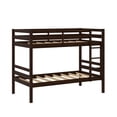 thumbnail image 5 of HH2Home Essentials Campbell Wood Twin over Twin Bunk Bed, Espresso, 5 of 13