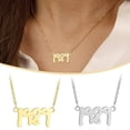 thumbnail image 2 of Wmool Inspired Necklace Lover Reputation 1989 Fearless Red T Gift For Women Now Fast~, 2 of 8