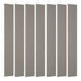 thumbnail image 2 of Panel Decorativo para Pared Bossa Ripado Central 7 Piezas Titanio, 2 of 3
