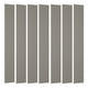 thumbnail image 2 of Panel Decorativo para Pared Bossa Ripado Central 7 Piezas Titanio, 2 of 3