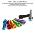 thumbnail image 5 of 6Pcs/Set Bicycle Handlebar Screws M5*18Mm Mtb Stem Riser Screw In Bolts, 5 of 7
