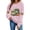 Pink sweatshirt for women #8, variant on DeeHomeMo Women Round Neck Pullover Sweatshirt, Long Sleeve Pumpkin Bow Graphic Loose Fit Top, Ribbed Hem Cuffs Soft Sweatshirt Fabric for Fall Family Gathering Army Green,L