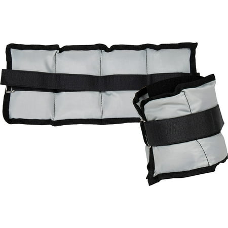 Mind Reader 2 Pack Three pound ankle weights - Gray