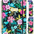 thumbnail image 1 of Diary 2023 -week To View ,weekly Monthly Planner With Monthly Tabs ,jan 2023 To Dec 2023 Diary Hardcover With Stickers, Inner Pocket,100gsm Thick Pape, 1 of 5