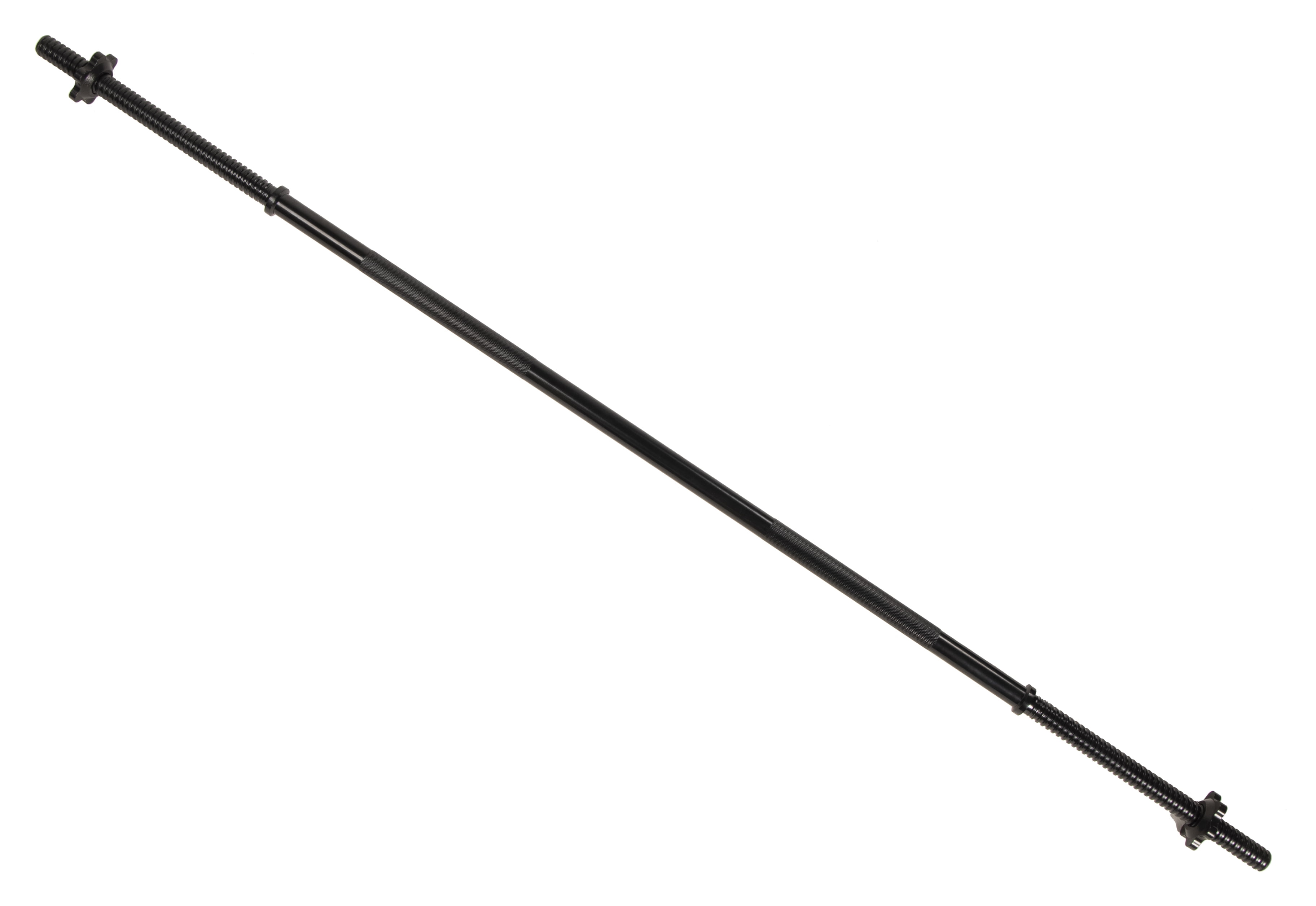 BalanceFrom 1-Inch Diameter Threaded Chrome Barbell with Lock Collars, 60- Inch (250lb Capacity) - Walmart.com