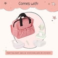 thumbnail image 3 of LullaBaby Baby Doll Diaper Bag Set Diaper Bag & Accessories, 3 of 9