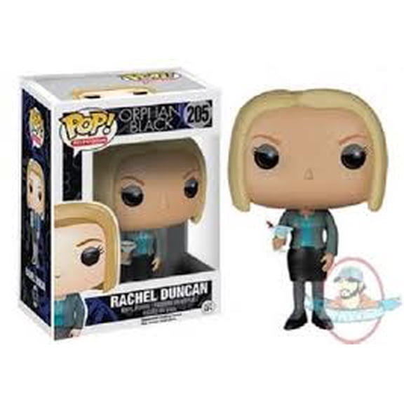 205 - Vinyl Collectible Orphan Figure – Rachel Professional Character with Drink (Boxed Display)