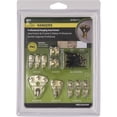 thumbnail image 4 of Set para colgar cuadros Hillman Elite, chapado en latón, 4,5 kg, 32 unidades, 4 of 4