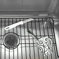 Better Houseware Extra Large Black Metal Sink Protector for Kitchen